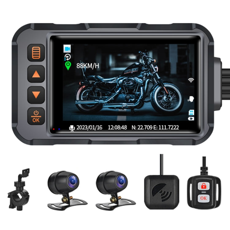 SE65 Dual 1080P Waterproof HD Motorcycle DVR, Support WiFi / GPS / Cycling Video - Electrical Instruments by PMC TechLife | Online Shopping South Africa | PMC TechLife | Buy Now Pay Later Mobicred