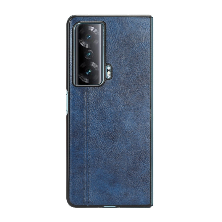 For Honor Magic Vs Sewing Cow Pattern Skin PC + PU + TPU Phone Case(Blue) - free shipping - PMC TechLife - Order now!
