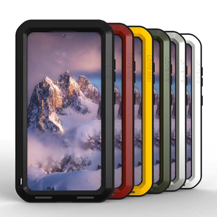 For Samsung Galaxy S23 5G LOVE MEI Metal Shockproof Life Waterproof Dustproof Phone Case(Army Green) - free shipping - PMC TechLife - Order now!