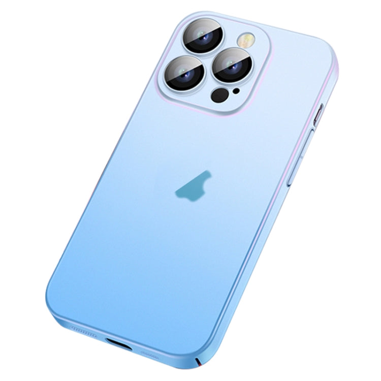 For iPhone 13 Skin Feel Frosted Gradient Phone Case(Blue) - free shipping - PMC TechLife - Order now!