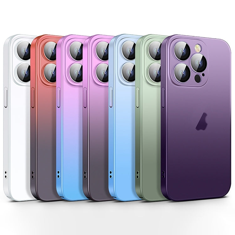 For iPhone 13 Skin Feel Frosted Gradient Phone Case(Blue) - free shipping - PMC TechLife - Order now!