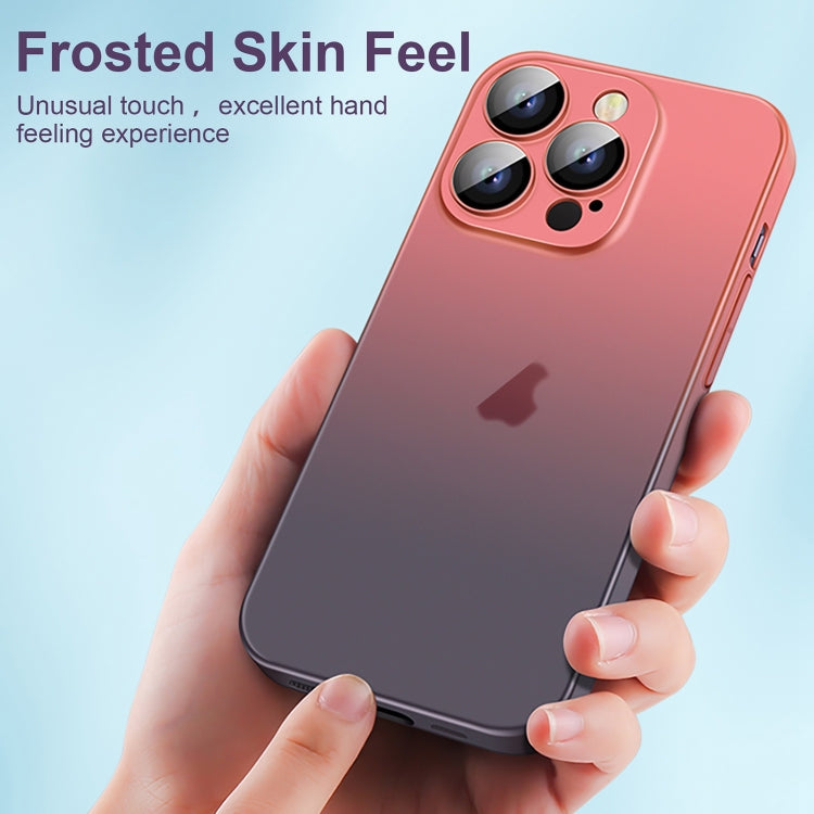 For iPhone 13 Skin Feel Frosted Gradient Phone Case(Blue) - free shipping - PMC TechLife - Order now!