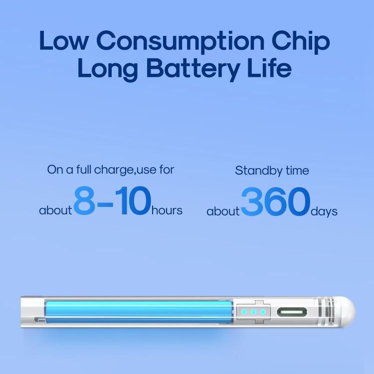 JOYROOM JR-X9S Aluminum Alloy Active Stylus Pen with Replacement Tips(White) - free shipping - PMC TechLife - Order now!