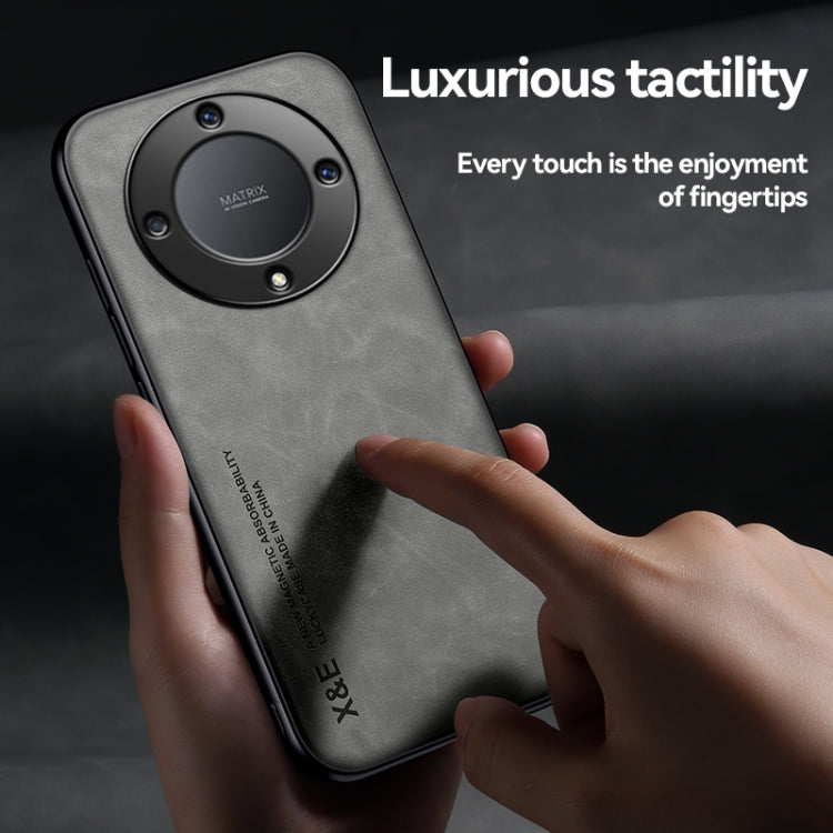 For Honor X9a Lamba Skin Feel Magnetic Leather Phone Case(Green) - free shipping - PMC TechLife - Order now!