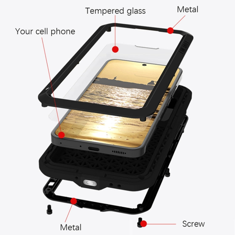 For Xiaomi 13 LOVE MEI Metal Shockproof Life Waterproof Dustproof Phone Case(Yellow) - free shipping - PMC TechLife - Order now!