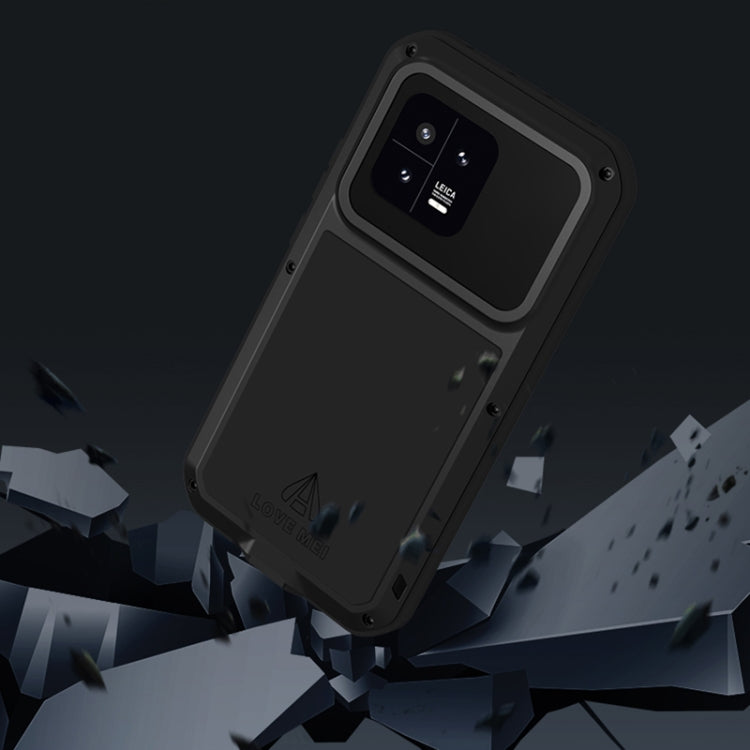 For Xiaomi 13 LOVE MEI Metal Shockproof Life Waterproof Dustproof Phone Case(Army Green) - free shipping - PMC TechLife - Order now!