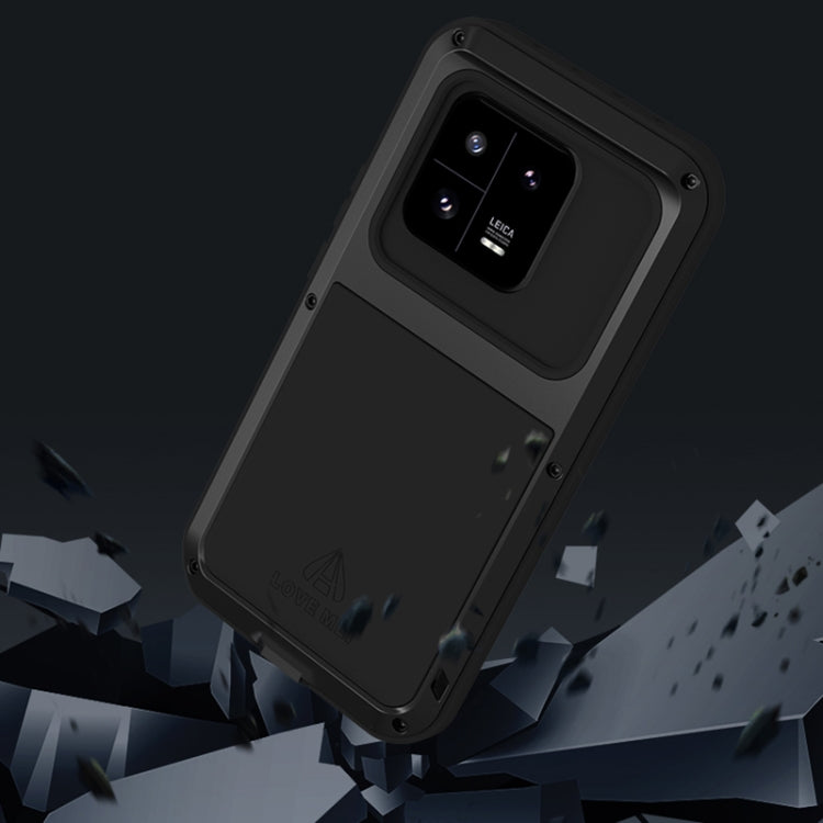 For Xiaomi 13 Pro LOVE MEI Metal Shockproof Life Waterproof Dustproof Phone Case(Yellow) - free shipping - PMC TechLife - Order now!