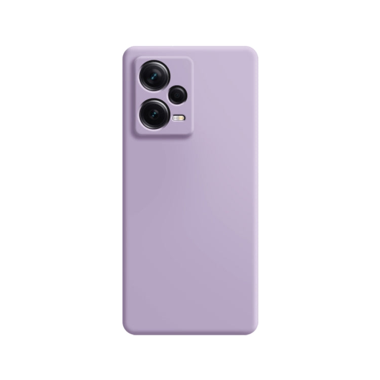 For Xiaomi Redmi Note 12 5G Global Imitation Liquid Silicone Phone Case(Purple) - free shipping - PMC TechLife - Order now!