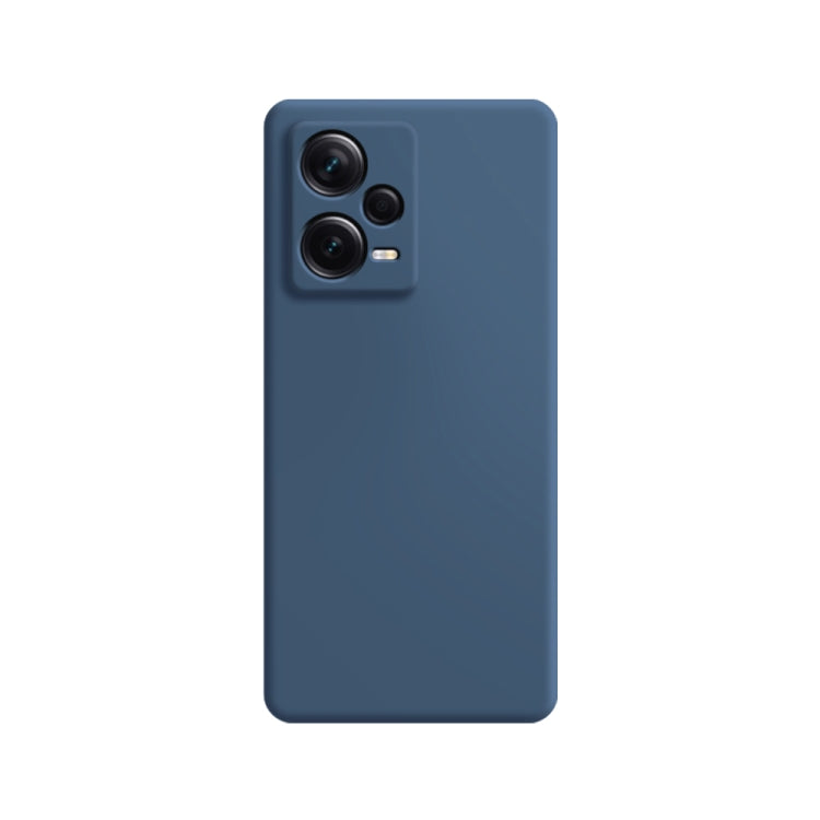 For Xiaomi Redmi Note 12 5G Global Imitation Liquid Silicone Phone Case(Blue) - free shipping - PMC TechLife - Order now!