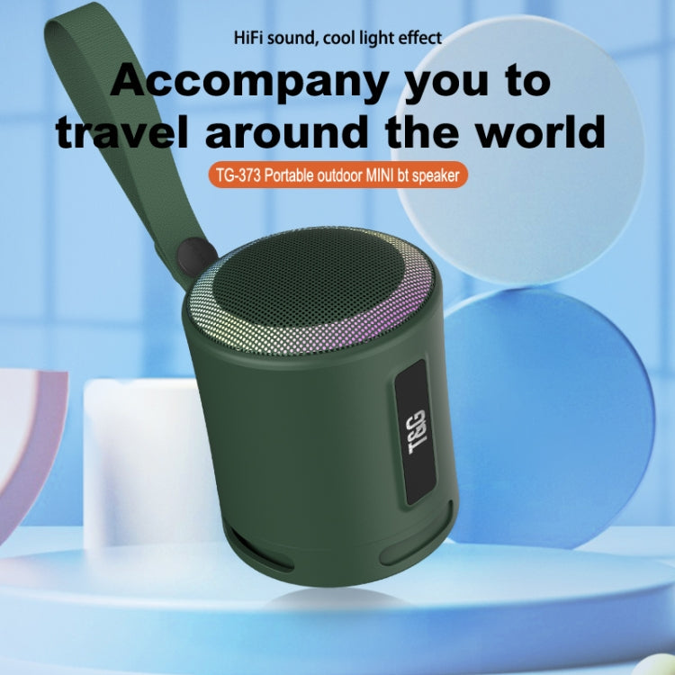 T&G TG373 Outdoor Portable LED Light RGB Multicolor Wireless Bluetooth Speaker Subwoofer(Black) - free shipping - PMC TechLife - Order now!
