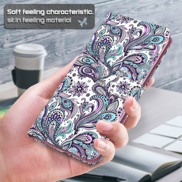 For Samsung Galaxy A24 3D Painting Pattern TPU + PU Leather Phone Case(Swirl Pattern) - free shipping - PMC TechLife - Order now!