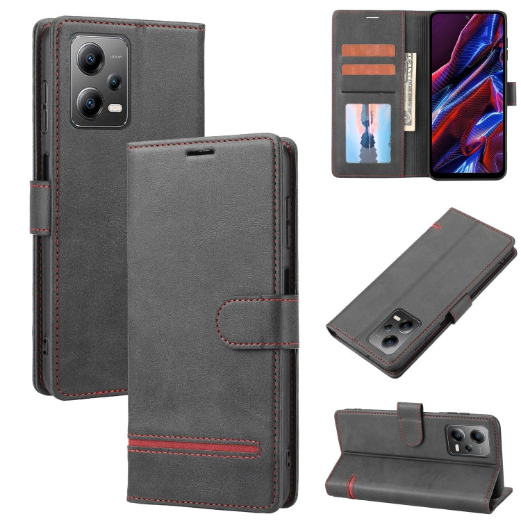 For Xiaomi Poco X5 Classic Wallet Flip Leather Phone Case(Black) - free shipping - PMC TechLife - Order now!