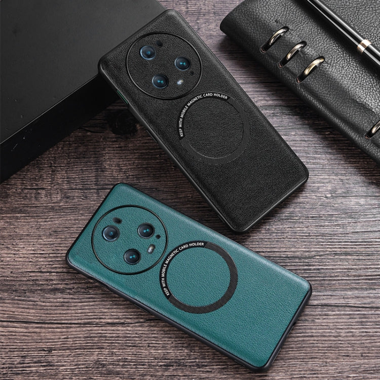 For Honor Magic5 Pro Cloth Texture PU MagSafe Magnetic Phone Case(White) - free shipping - PMC TechLife - Order now!