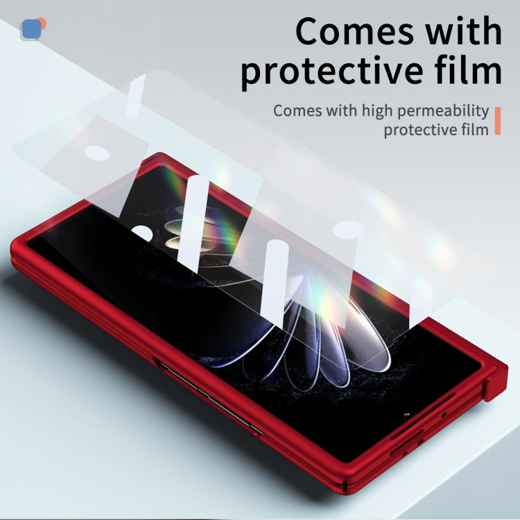 For Xiaomi Mix Fold 2 Hinge All-inclusive Magnetic Phone Case with Stand(Red) - Xiaomi Cases by PMC TechLife | Online Shopping South Africa | PMC TechLife