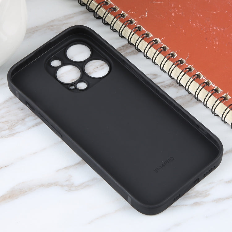 For iPhone 11 Pro Max Astronaut Pattern Silicone Straight Edge Phone Case(Planet Landing-Black) - free shipping - PMC TechLife - Order now!