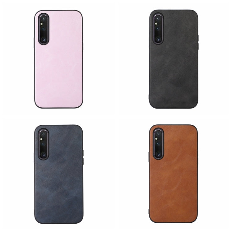 For Sony Xperia 1 V Cowhide Texture PU Phone Case(Brown) - free shipping - PMC TechLife - Order now!