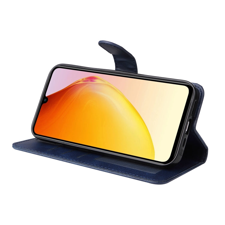 For vivo V25 5G/V25e 4G/X80 Lite Classic Calf Texture Flip Leather Phone Case(Blue) - free shipping - PMC TechLife - Order now!