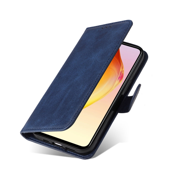 For vivo V25 5G/V25e 4G/X80 Lite Classic Calf Texture Flip Leather Phone Case(Blue) - free shipping - PMC TechLife - Order now!