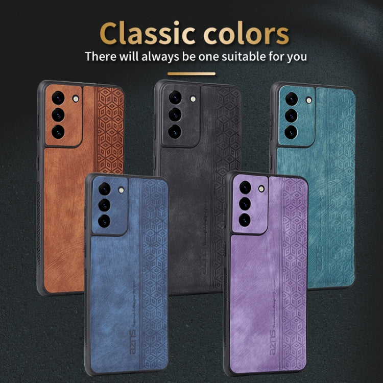 For Samsung Galaxy S21 5G AZNS 3D Embossed Skin Feel Phone Case(Dark Green) - Galaxy S21 5G Cases by AZNS | Online Shopping South Africa | PMC TechLife | Buy Now Pay Later Mobicred