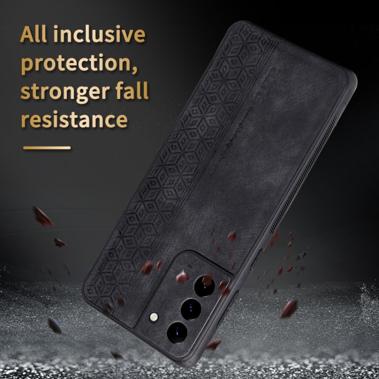 For Samsung Galaxy S21 5G AZNS 3D Embossed Skin Feel Phone Case(Dark Green) - Galaxy S21 5G Cases by AZNS | Online Shopping South Africa | PMC TechLife | Buy Now Pay Later Mobicred