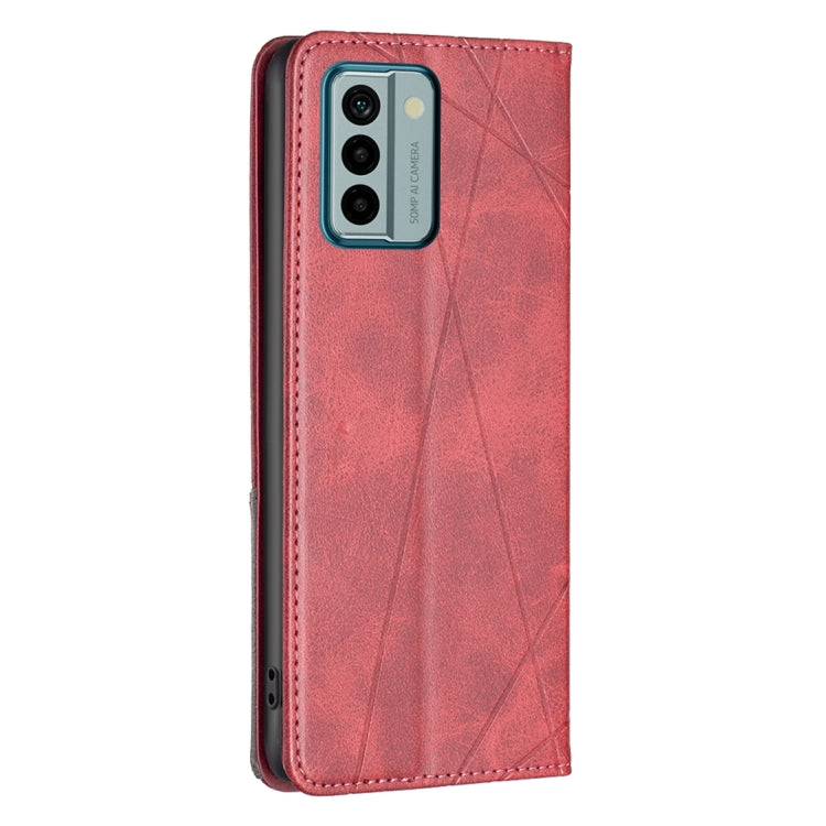 For Nokia G22 Prismatic Invisible Magnetic Leather Phone Case(Red) - free shipping - PMC TechLife - Order now!