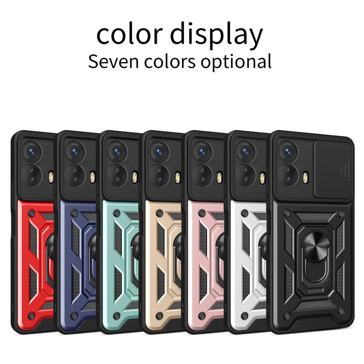 For Motorola Moto G53 5G Sliding Camera Cover Design TPU+PC Phone Case(Green) - free shipping - PMC TechLife - Order now!