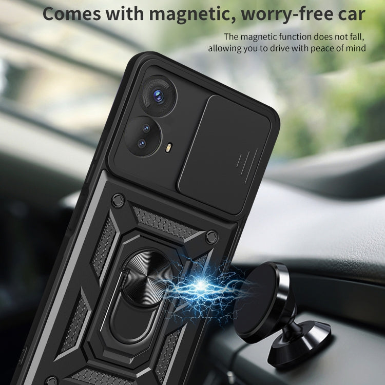 For Motorola Moto G53 5G Sliding Camera Cover Design TPU+PC Phone Case(Green) - free shipping - PMC TechLife - Order now!