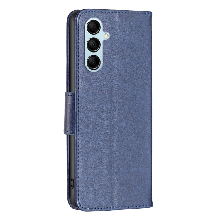 For Samsung Galaxy M14 5G Two Butterflies Embossing Leather Phone Case(Blue) - free shipping - PMC TechLife - Order now!
