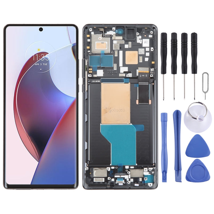 Original LCD Screen For Motorola Moto Edge 30 Ultra Digitizer Full Assembly With Frame - LCD Screen by PMC TechLife | Online Shopping South Africa | PMC TechLife