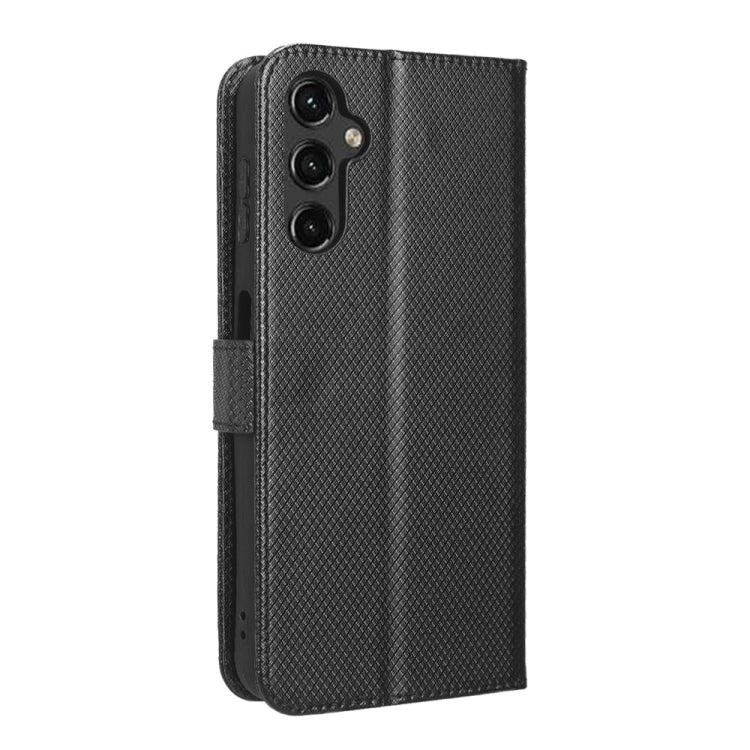 For Samsung Galaxy A24 4G Diamond Texture Leather Phone Case(Black) - free shipping - PMC TechLife - Order now!