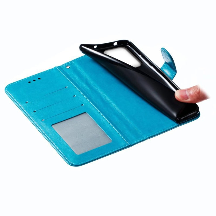 For Xiaomi Redmi Note 12 5G Global Sun Mandala Embossing Pattern Phone Leather Case(Blue) - free shipping - PMC TechLife - Order now!