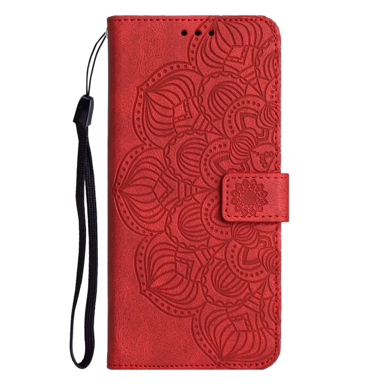 For Xiaomi Redmi 12C Mandala Embossed Flip Leather Phone Case(Red) - free shipping - PMC TechLife - Order now!