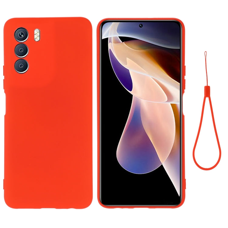 For Infinix Zero 5G 2023 Pure Color Liquid Silicone Shockproof Phone Case(Red) - free shipping - PMC TechLife - Order now!