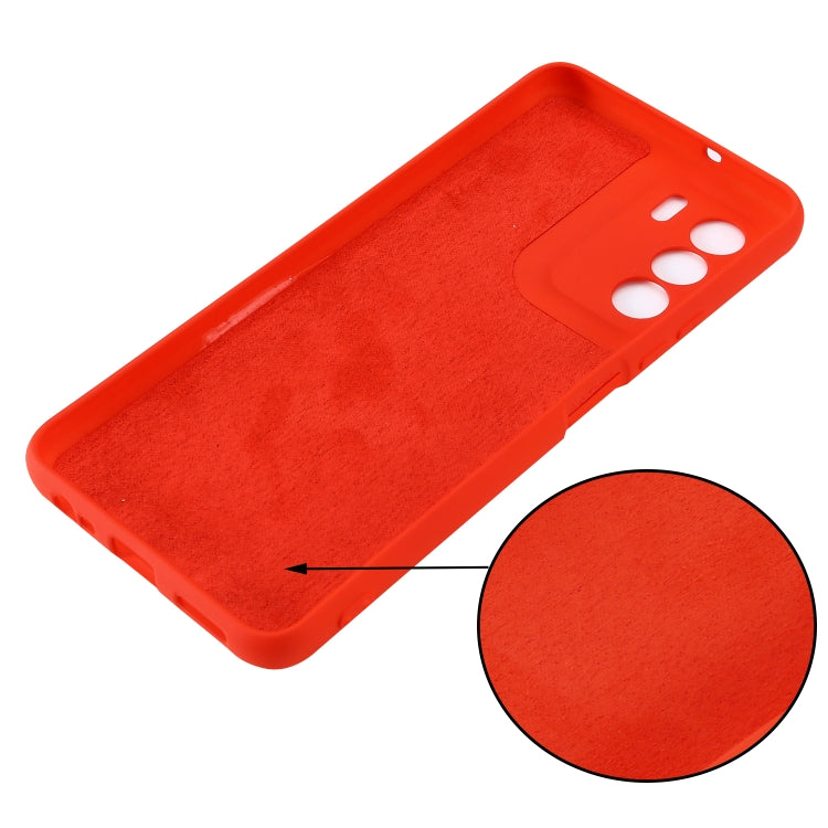 For Infinix Zero 5G 2023 Pure Color Liquid Silicone Shockproof Phone Case(Red) - free shipping - PMC TechLife - Order now!