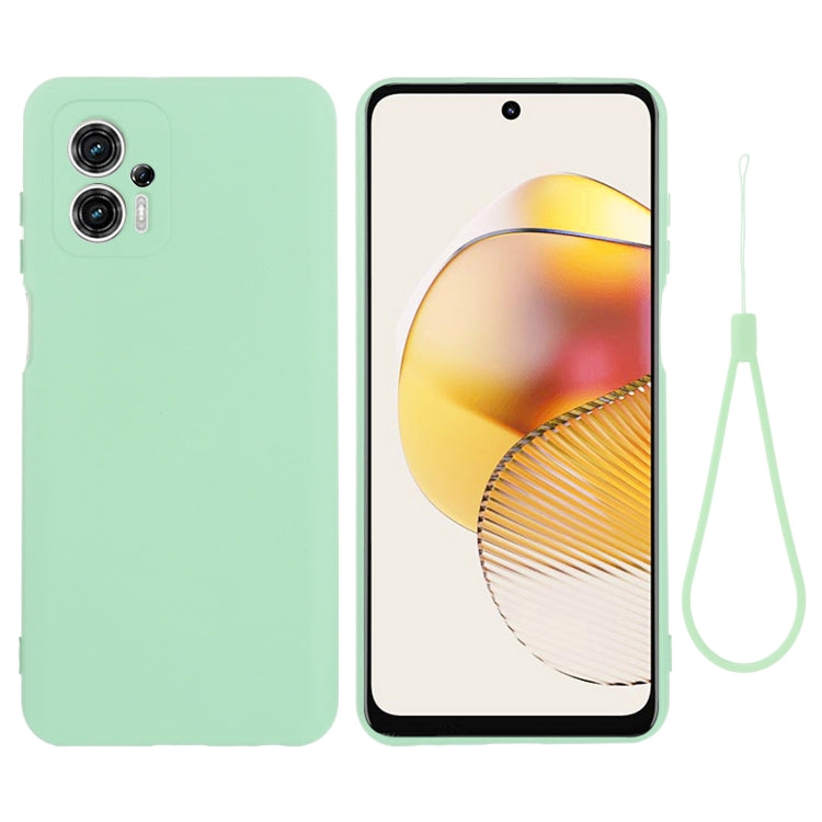 For Motorola Moto G13 / G23 Pure Color Liquid Silicone Shockproof Phone Case(Green) - free shipping - PMC TechLife - Order now!