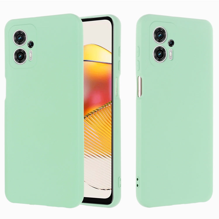 For Motorola Moto G13 / G23 Pure Color Liquid Silicone Shockproof Phone Case(Green) - free shipping - PMC TechLife - Order now!