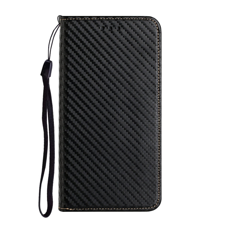 For Xiaomi Redmi Note 12 5G Global/Poco X5 Carbon Fiber Texture Magnetic Flip Leather Phone Case(Black) - free shipping - PMC TechLife - Order now!