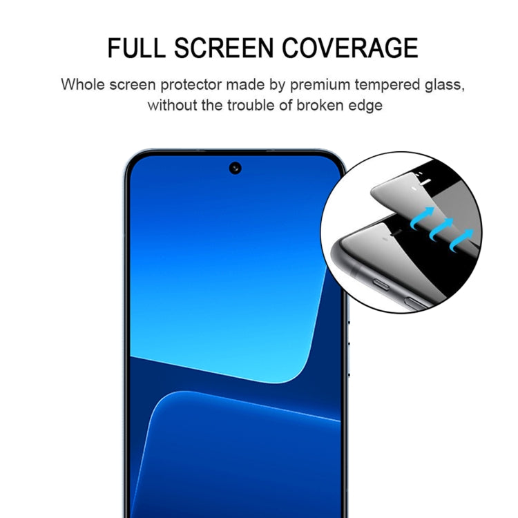 For Xiaomi 13 Ultra Full Glue 9H HD 3D Curved Edge Tempered Glass Film(Black) - free shipping - PMC TechLife - Order now!