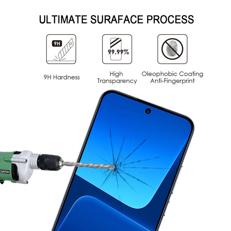 For Xiaomi 13 Ultra Full Glue 9H HD 3D Curved Edge Tempered Glass Film(Black) - free shipping - PMC TechLife - Order now!
