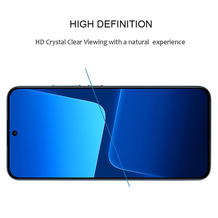 For Xiaomi 13 Ultra 25pcs Full Glue 9H HD 3D Curved Edge Tempered Glass Film(Black) - 13 Ultra Tempered Glass by PMC TechLife | Online Shopping South Africa | PMC TechLife