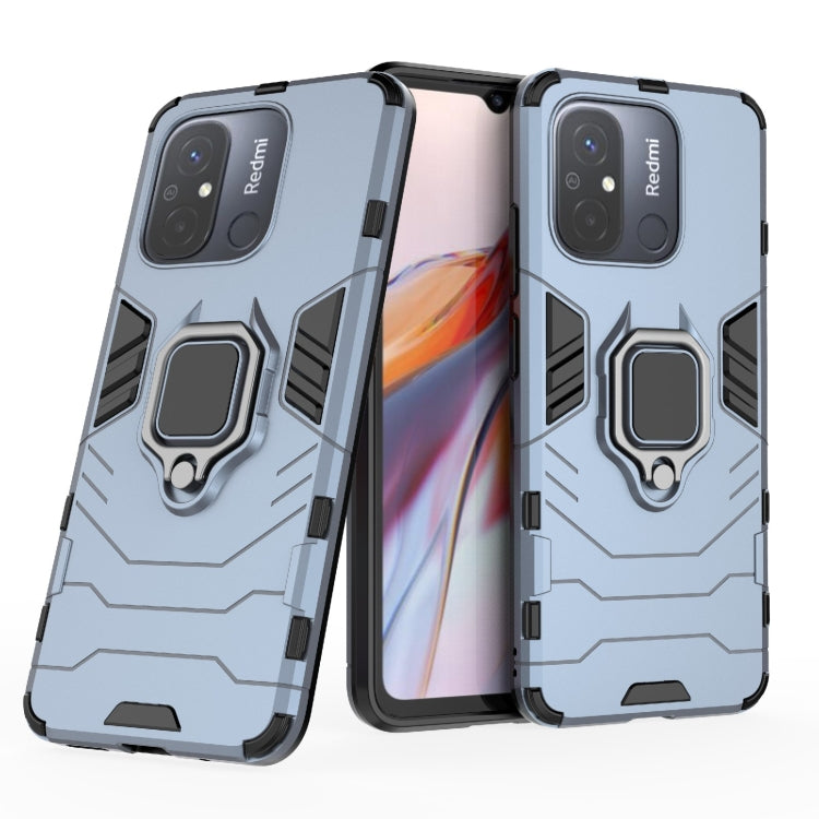 For Xiaomi Redmi 12C Magnetic Ring Holder PC + TPU Phone Case(Navy Blue) - free shipping - PMC TechLife - Order now!