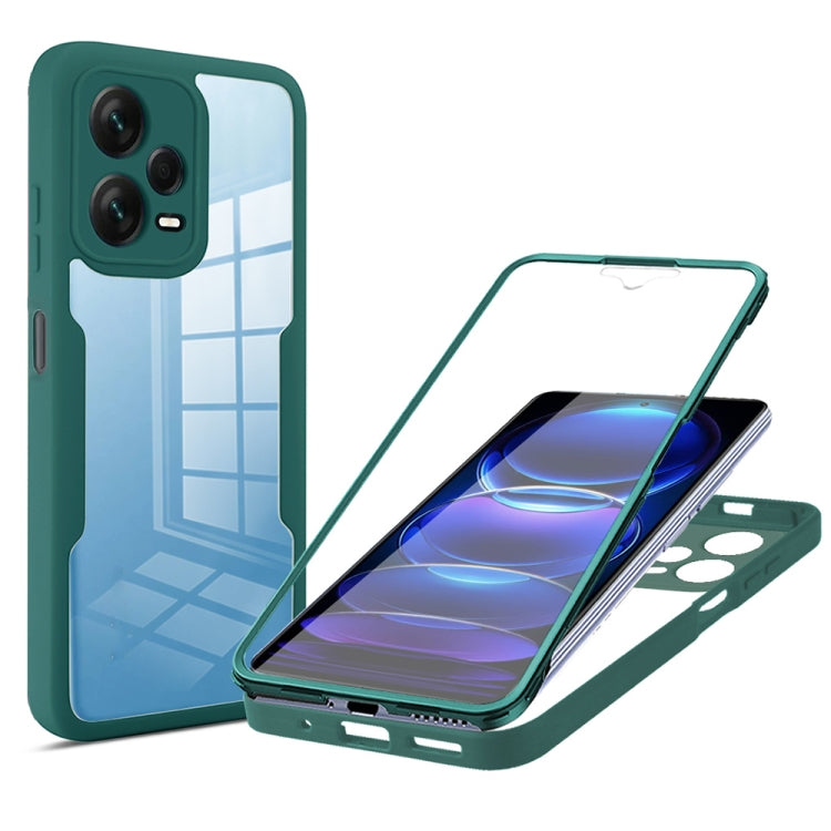 For Xiaomi Redmi Note 12 Pro 5G / Poco X5 Pro Acrylic + TPU 360 Degrees Full Coverage Phone Case(Green) - free shipping - PMC TechLife - Order now!