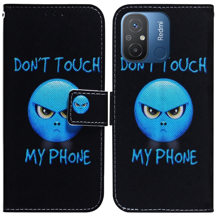 For Xiaomi Redmi 12C / 11A Coloured Drawing Flip Leather Phone Case(Anger) - free shipping - PMC TechLife - Order now!