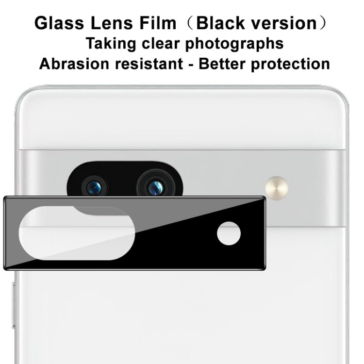 For Google Pixel 7a imak High Definition Integrated Glass Lens Film Black Version - free shipping - PMC TechLife - Order now!