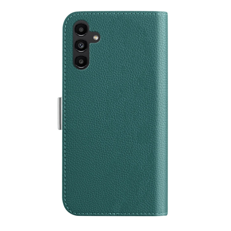 For Samsung Galaxy A24 4G Candy Color Litchi Texture Leather Phone Case(Dark Green) - free shipping - PMC TechLife - Order now!
