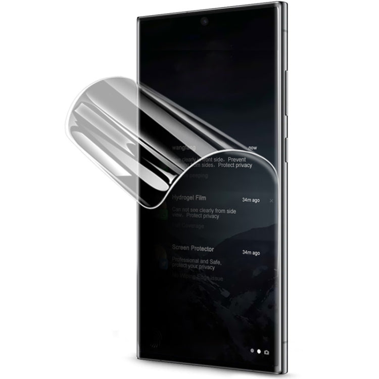 For Samsung Galaxy S23 Ultra / S22 Ultra 5G IMAK Curved Full Screen Privacy Hydraulic Film III - Galaxy S23 Ultra 5G Tempered Glass by imak | Online Shopping South Africa | PMC TechLife | Buy Now Pay Later Mobicred