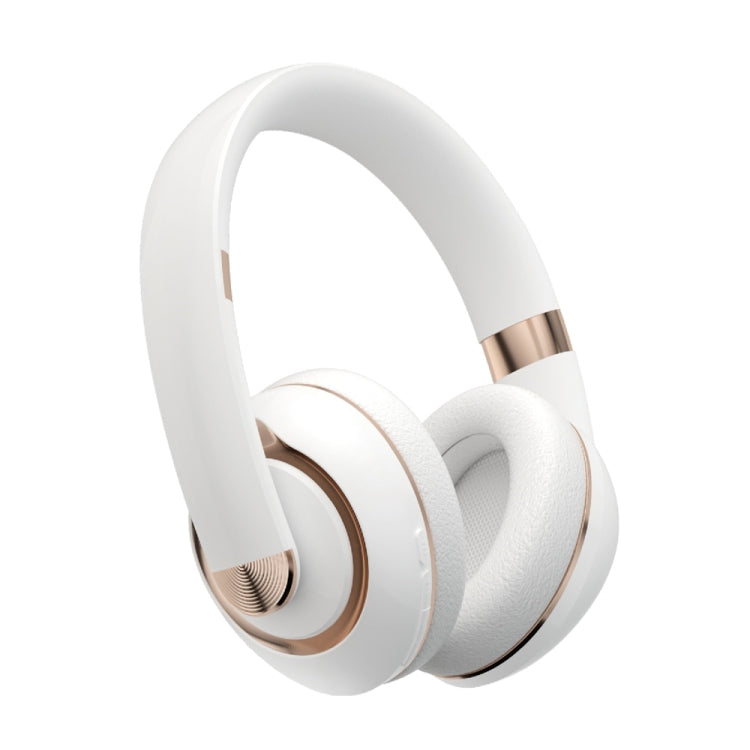 KE22 Folded Noise Reduction Wireless Bluetooth Headphones(White) - Headset & Headphone by PMC TechLife | Online Shopping South Africa | PMC TechLife