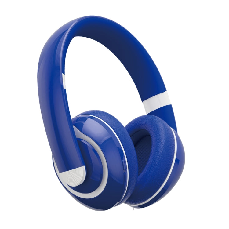 KE22 Folded Noise Reduction Wireless Bluetooth Headphones(Blue) - Headset & Headphone by PMC TechLife | Online Shopping South Africa | PMC TechLife