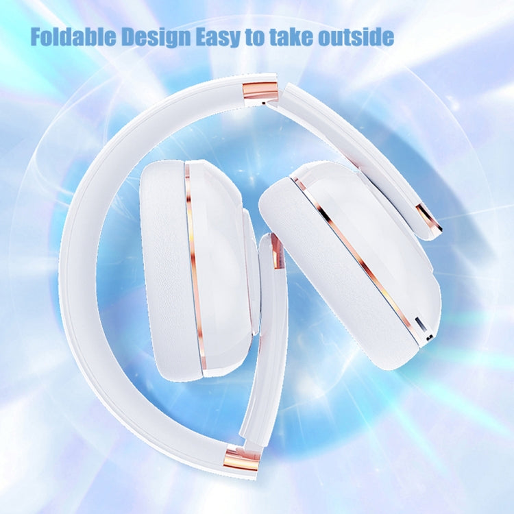 KE22 Folded Noise Reduction Wireless Bluetooth Headphones(Orange) - Headset & Headphone by PMC TechLife | Online Shopping South Africa | PMC TechLife