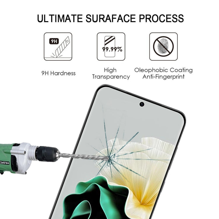 For Huawei P60 / P60 Pro / P60 Art Edge Glue 3D Curved Edge Full Screen Tempered Glass Film - free shipping - PMC TechLife - Order now!